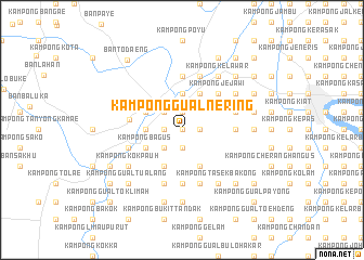 map of Kampong Gual Nering