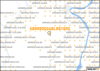 map of Kampong Gual Payong