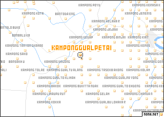 map of Kampong Gual Petai