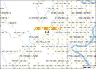 map of Kampong Guchi