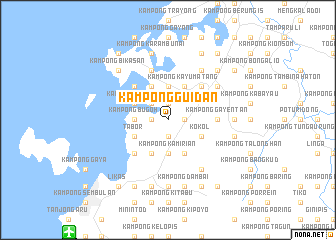 map of Kampong Guidan