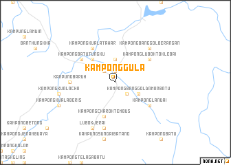 map of Kampong Gula