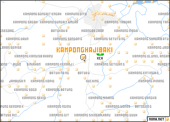 map of Kampong Haji Baki