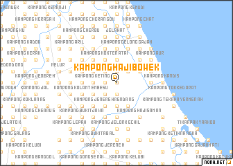 map of Kampong Haji Bowek