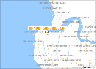 map of Kampong Haji Dollah