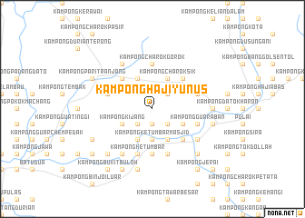 map of Kampong Haji Yunus