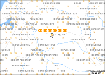 map of Kampong Hamad