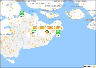 map of Kampong Harvey