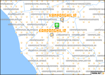 map of Kampong Hilir