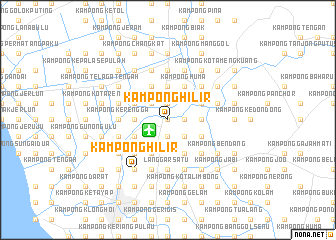 map of Kampong Hilir