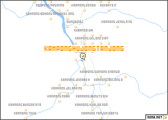 map of Kampong Hujong Tanjong