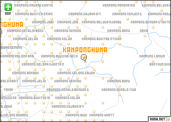 map of Kampong Huma