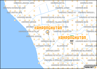 map of Kampong Hutan