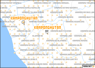 map of Kampong Hutan