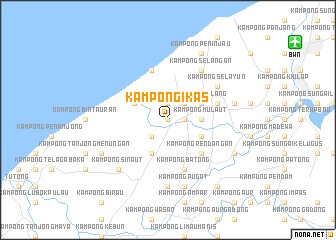 map of Kampong Ikas