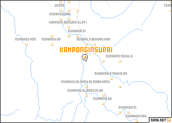 map of Kampong Insurai