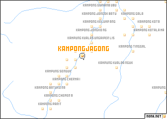 map of Kampong Jagong