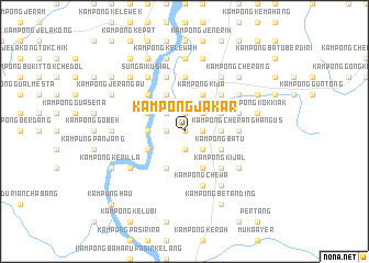 map of Kampong Jakar