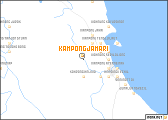 map of Kampong Jamari