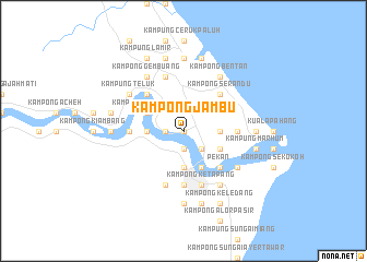 map of Kampong Jambu