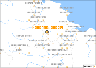 map of Kampong Jampari