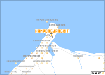 map of Kampong Jangkit