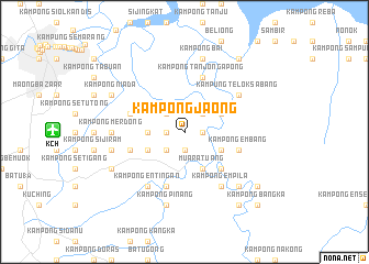 map of Kampong Jaong