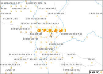 map of Kampong Jasan