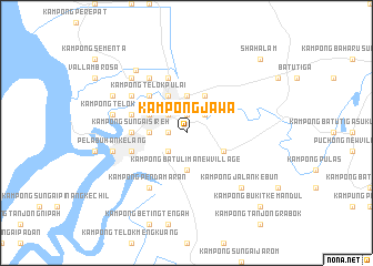 map of Kampong Jawa