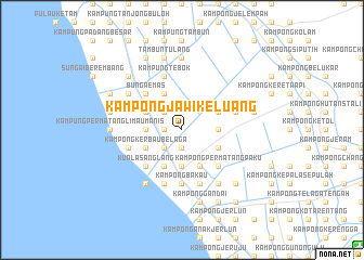 map of Kampong Jawi Keluang