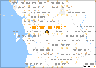 map of Kampong Jawi Sempit