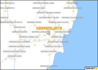 map of Kampong Jaya