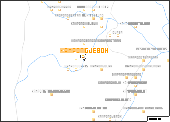 map of Kampong Jeboh