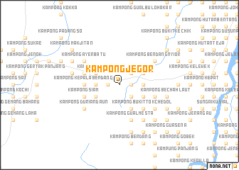 map of Kampong Jegor