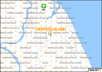 map of Kampong Jejabi