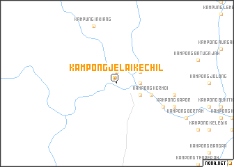 map of Kampong Jelai Kechil