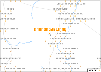 map of Kampong Jeliang