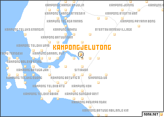map of Kampong Jelutong