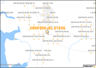 map of Kampong Jelutong