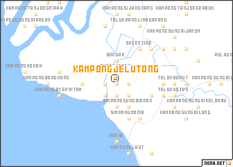 map of Kampong Jelutong