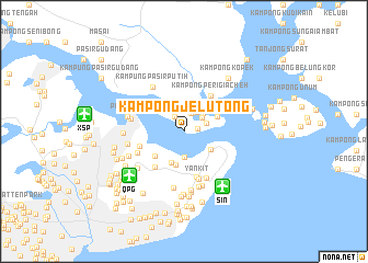 map of Kampong Jelutong