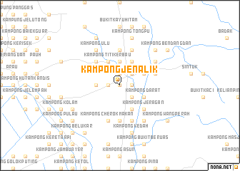 map of Kampong Jenalik