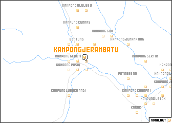 map of Kampong Jeram Batu