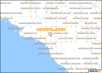 map of Kampong Jeram