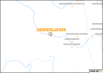 map of Kampong Jeram