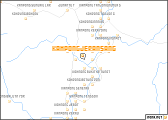 map of Kampong Jeransang