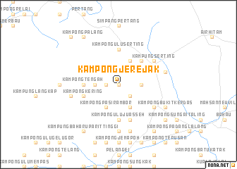 map of Kampong Jerejak