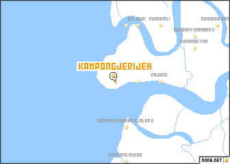 map of Kampong Jerijeh