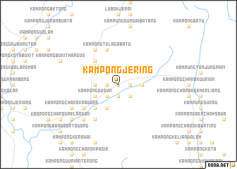 map of Kampong Jering