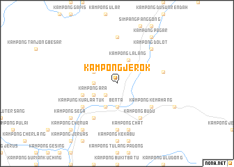 map of Kampong Jerok